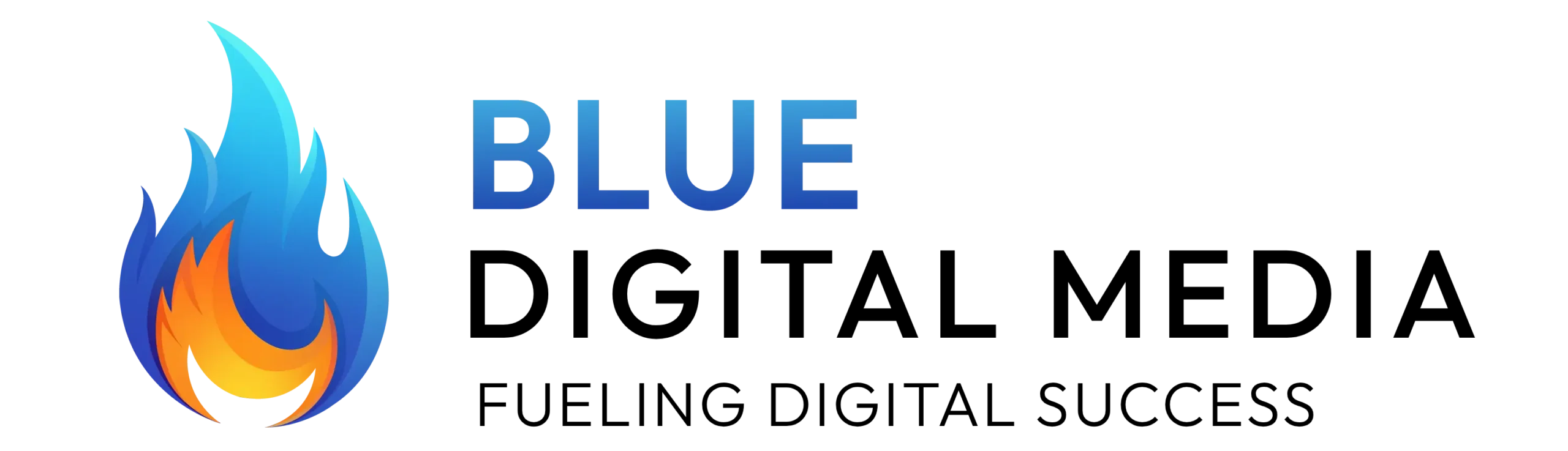 Blue-digital-media-logo Black